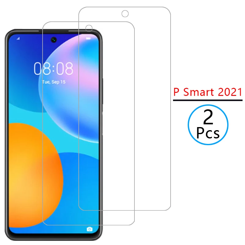 

protective glass for huawei p smart 2021 screen protector tempered glas on psmart psmart2021 smar safety film huawey huwei hawei