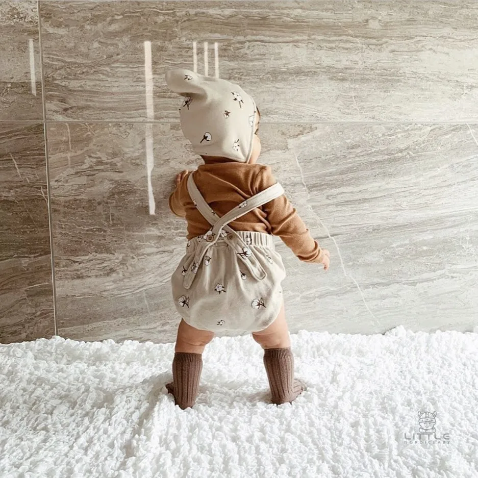 Боди без рукавов с принтом из чистого хлопка для маленьких мальчиков и девочек