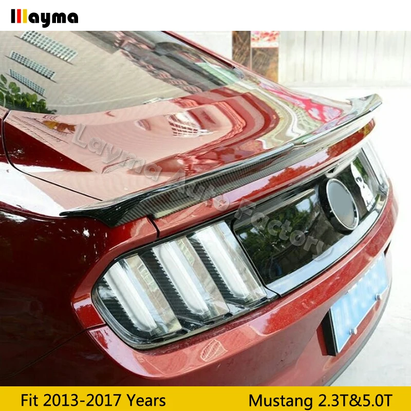 Стильный спойлер Roush для заднего багажника из углеродного волокна Ford Mustang 2Door Coupe 2