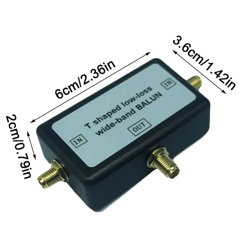 

G32B YouLoop Magnetic Antenna Portable Passive T-shaped BALUN Loop Antennas for HF and VHF