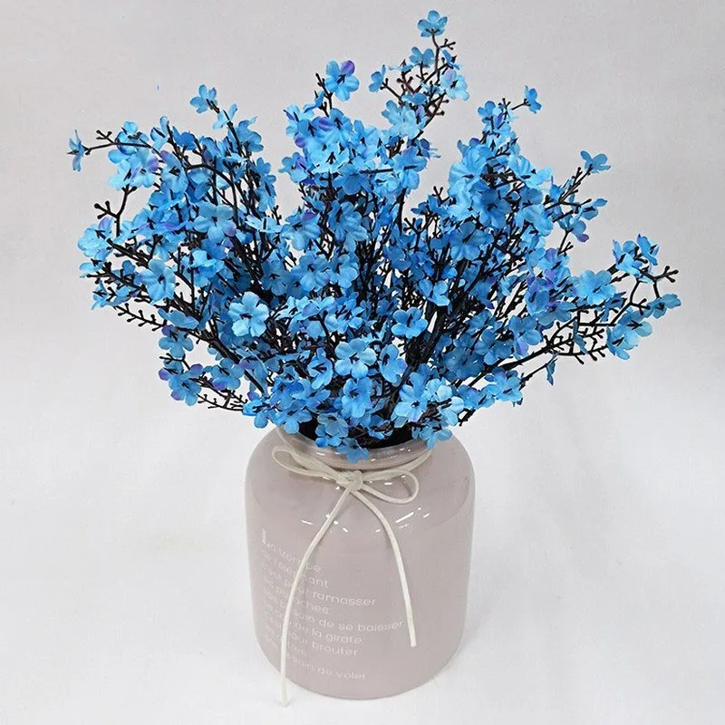 

10Pcs Simulation Gypsophila Silk Flower Home Table Decoration Flower Arrangement Wedding Bouquets Small Gypsophila Fake Flower