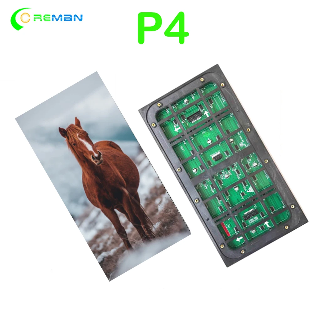 RGB светодиодная матрица отображает панель модуля 320x160 мм P4 наружный светодиодный