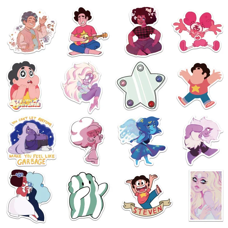 10/50 шт./упак. Steven Universe Pvc Waterproof Cartoon для скрапбукинга альбома чемодана телефона