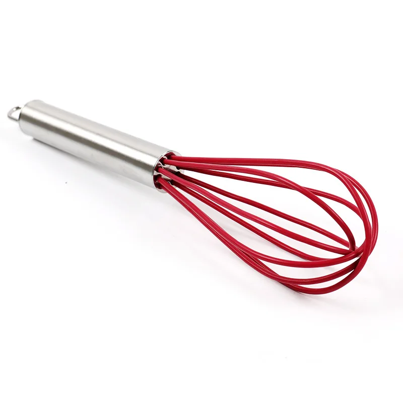 Силиконовый кухонный инструмент для взбивания яиц устройство ручной миксер