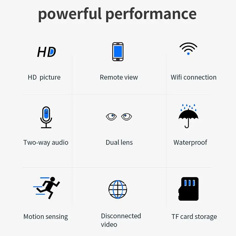 

Dual Wireless Camera 1080P PTZ IP Security Camera Outdoor Speed Dome Waterproof Camera Night Vision IR Motion Detection Camera