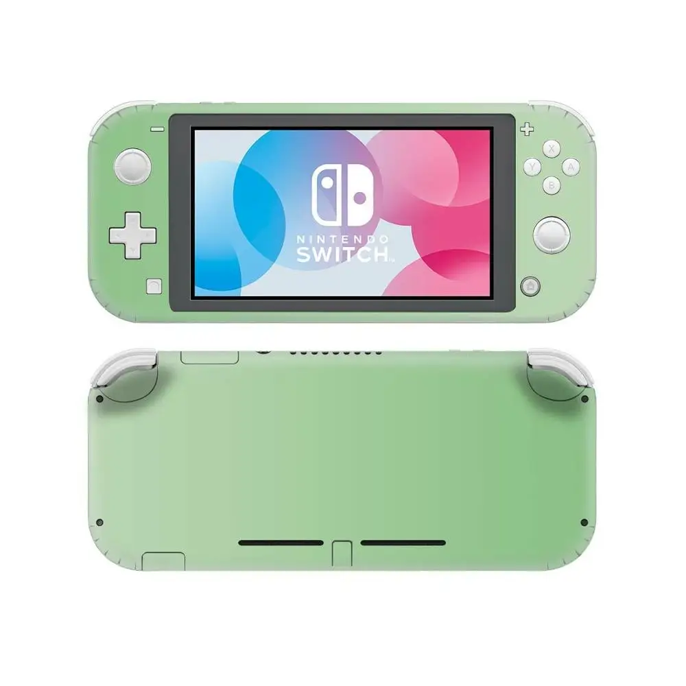 Прозрачная розовая фиолетовая наклейка для Nintendo Switch Lite Защитная Наклейка