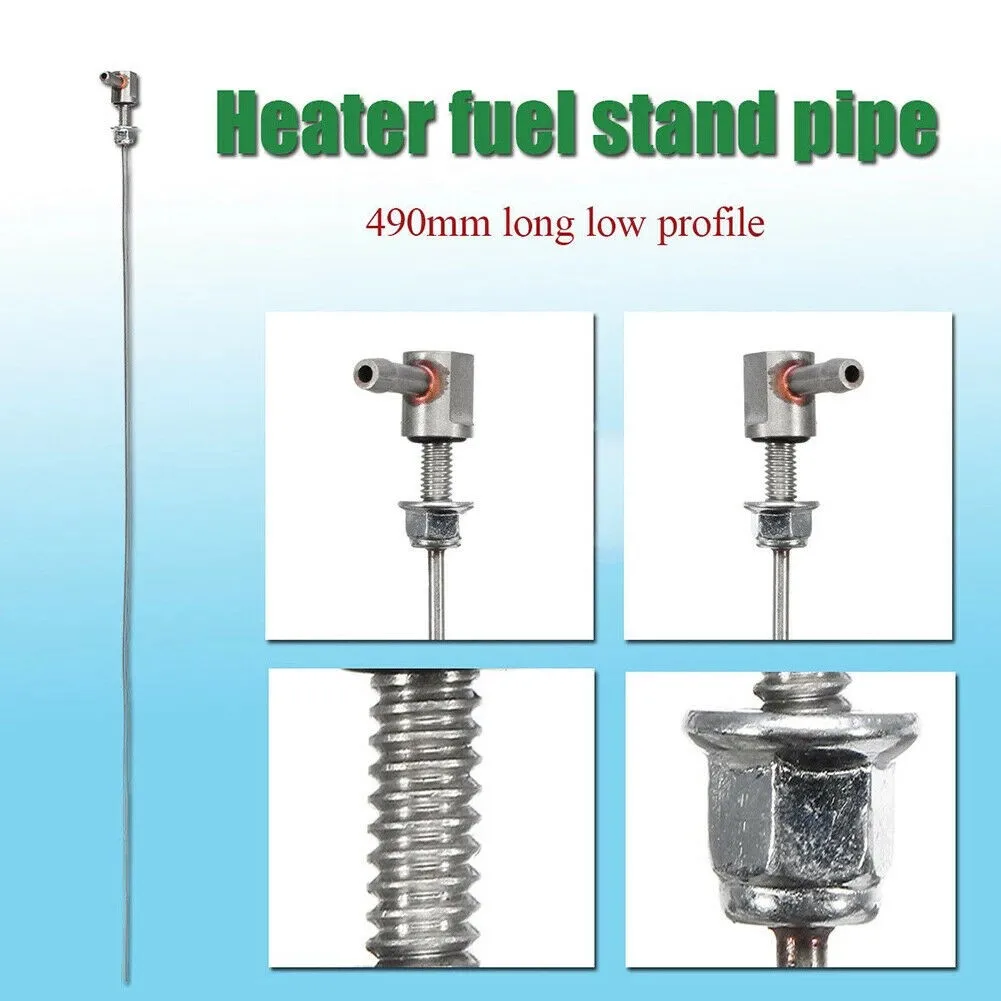 

490MM Clamp 490mm Fuel Hose Connection Fuel Heater Long Low Parking Pipe