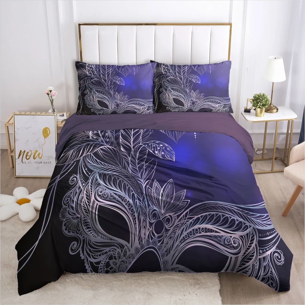 

Customize 3D Bedding Sets Double Twin Size Duvet Cover Set Bohemia Comforter Case Pillowcases Bedclothes Drop Ship