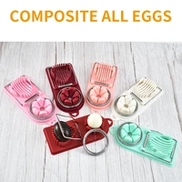 egg cutter home cutting tools multi functional stainless steel manual puffed slicer splitter cut the cutter
