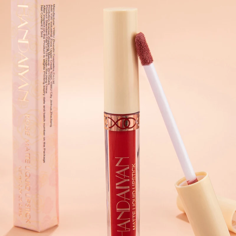

Cosmetic 12 Color Matte Lip Gloss for Women Make Up Matte Velvet Liquid Lipstick Lip Glaze