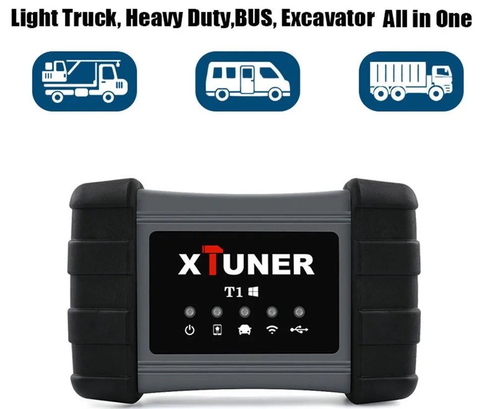 Xtuner T1 сверхмощный грузовик диагностический инструмент SRS ABS DPF EGR Сброс для VOLVO MAN IVECO грузовик сканирующий инструмент Xtuner дизель OBD2 сканер