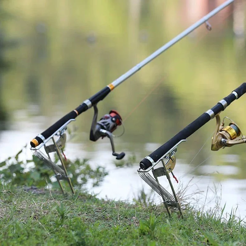 1 шт. автоматический Ультраэластичный полюс с двойной пружиной рама морские