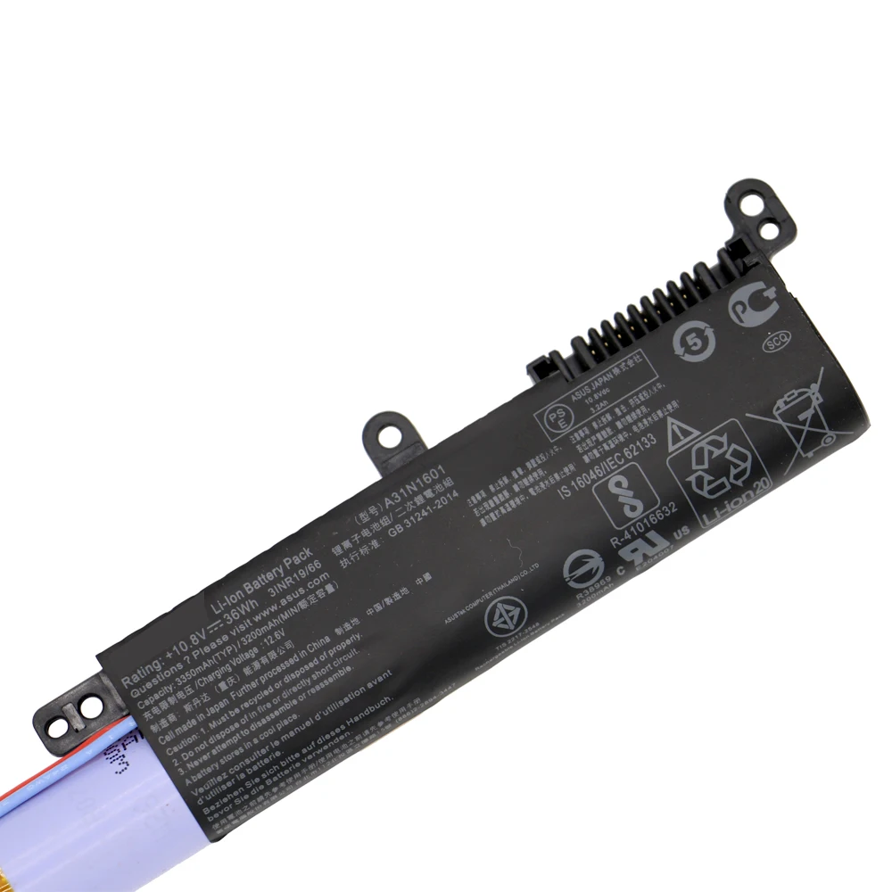 Новый аккумулятор A31N1601 для Ноутбука 10 8 В 36Wh ASUS F541UA R541UA R541UJ R541UV X541SA X541SC X541U X541UA X541UV