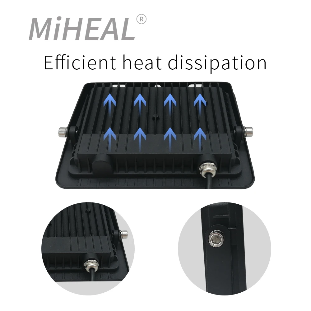 Светодиодный прожектор 220 В точечный светильник 10 Вт 20 30 50 100 уличсветильник