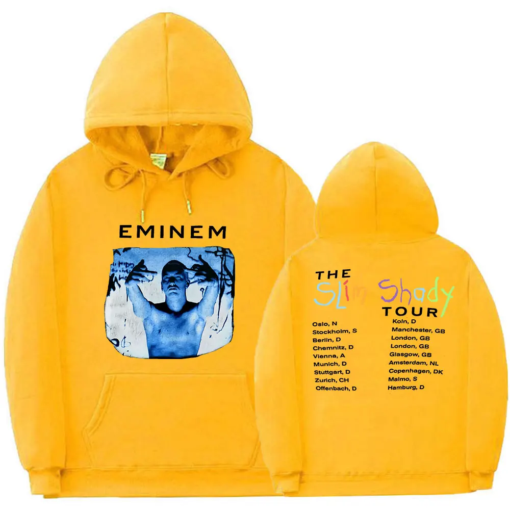 Новинка худи EMINEM пуловер с длинным рукавом Свитшот в стиле хип-хоп Повседневная