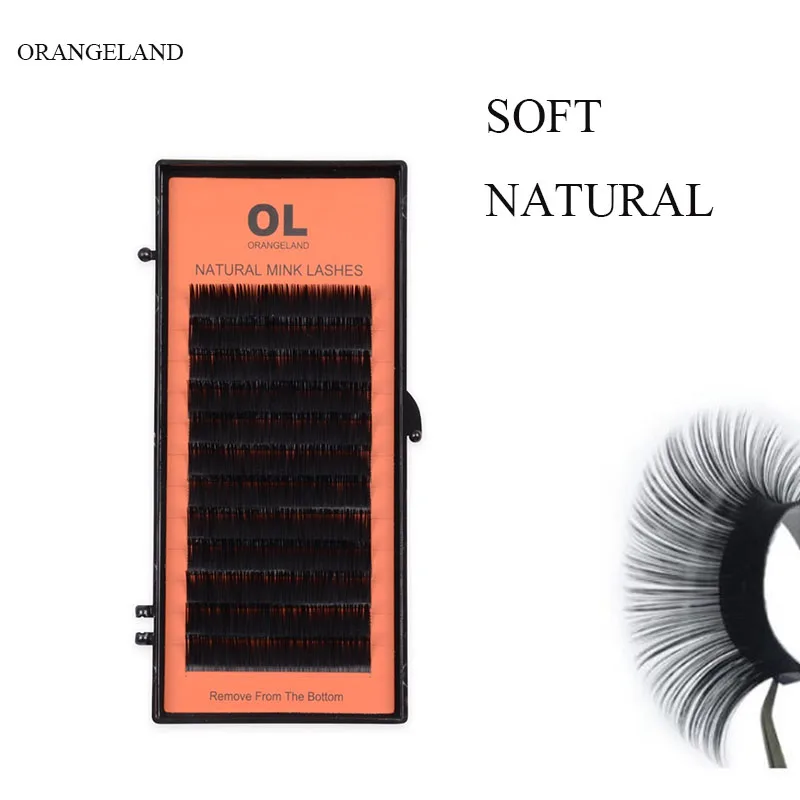 OL Russion объемные норковые ресницы для наращивания индивидуальных ресниц