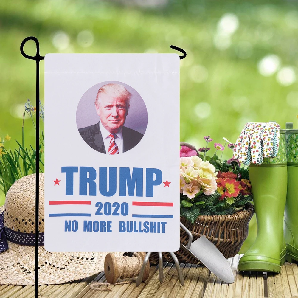 5 стилей 30x45 см Дональд Трамп 2020 Садовый флаг сделает Америку большой снова