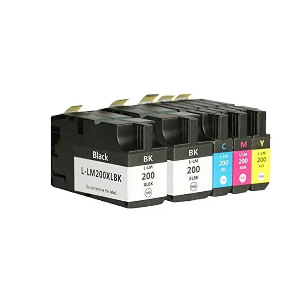 LM200XL 5 шт. 2b+ 1c+ 1 м+ 1y картридж с чернилами для принтера Lexmark OfficeEdge Pro4000c Pro4000 Pro5500 Pro5500t