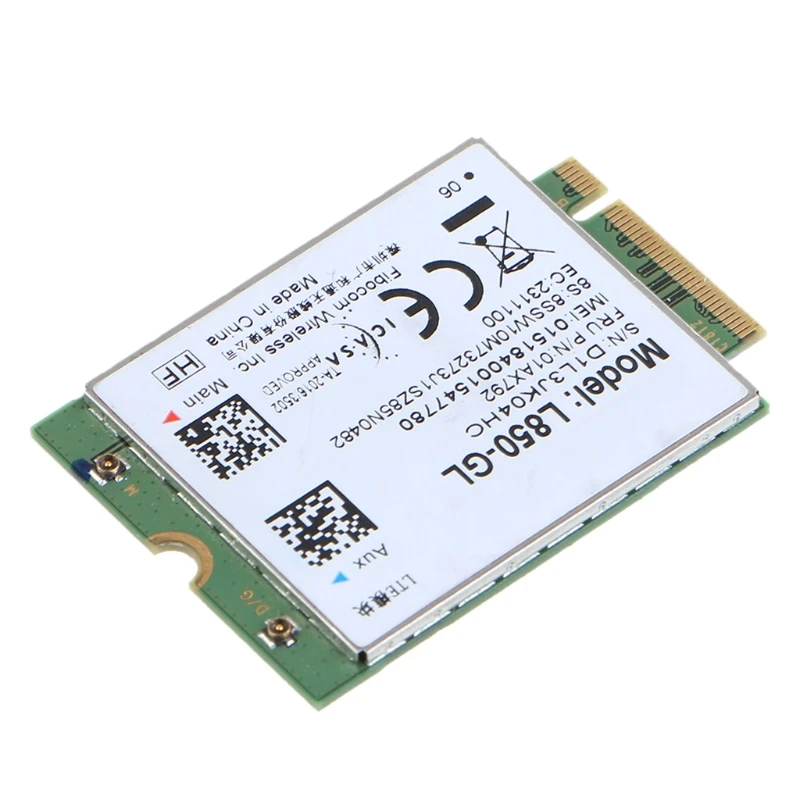 4G LTE Wireless Module L850-GL M.2 Card FRU 01AX792 for Thinkpad Carbon Gen6 X280 T580 T480s L480 X1 Yoga Gen 3