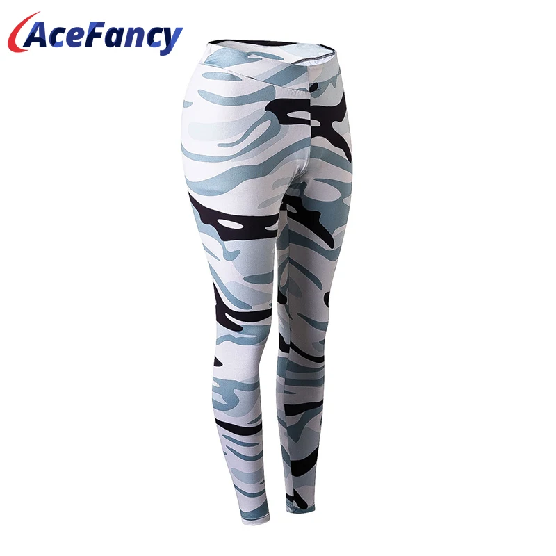 Женские Бесшовные Спортивные Леггинсы Acefancy леггинсы для занятий йогой