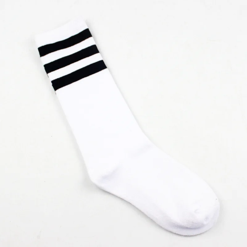 Женские носки до колена стрейчевая одежда в стиле Харадзюку черно белые
