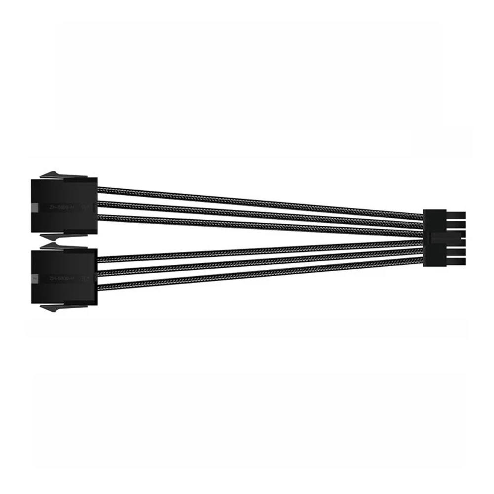 

12-контактный двойной 8-контактный (2x8) RTX3.0 кабель питания для PCI-E видеокарты 30 см компьютерный удлинитель питания