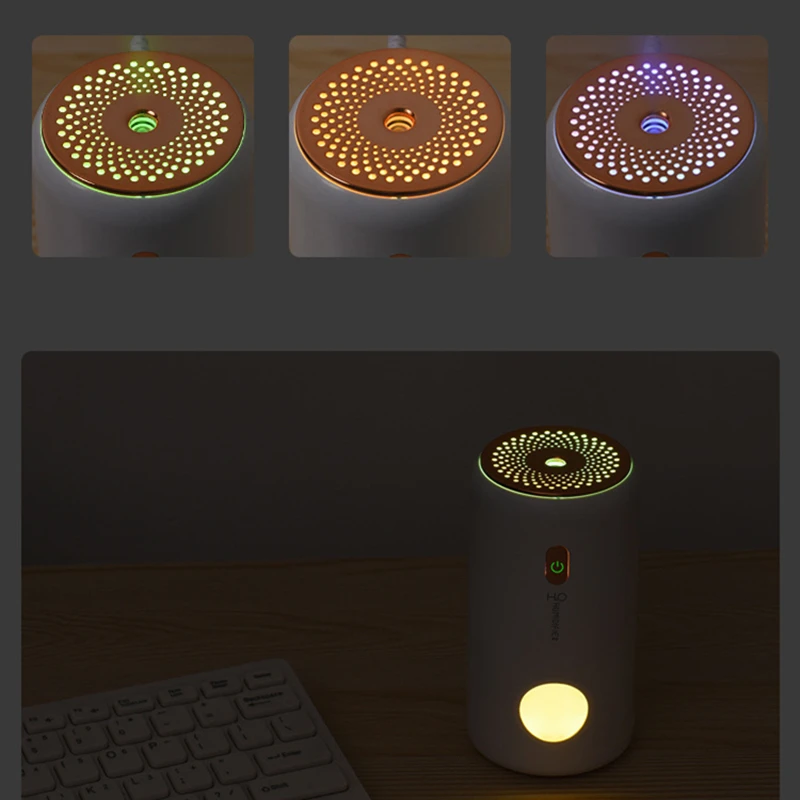 Портативный увлажнитель воздуха 220 мл мини-очиститель для дома офиса настольного