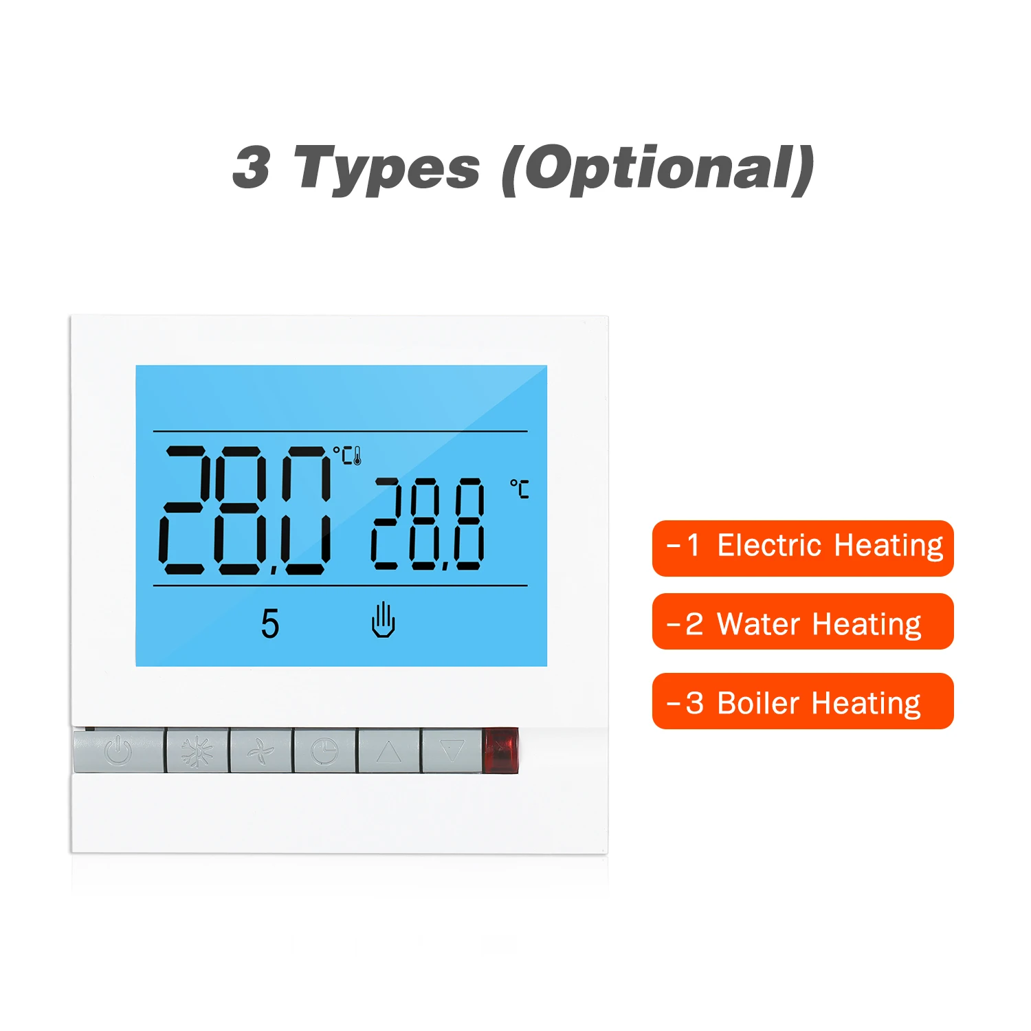 Programmable Smart Thermostat for Water Heating Large LCD Screen with Backlight Foor Temprature Controller | Обустройство дома