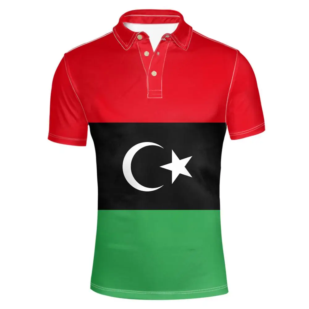 

STATE OF LIBYA shirt custom name number lby Polo shirt nation flag ly libyan arabic islam arab jamahiriya print photo clothes