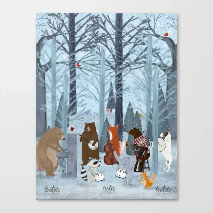 WTQ цельный плакат холст картина постеры с животными Jungle Постер Настенный декор