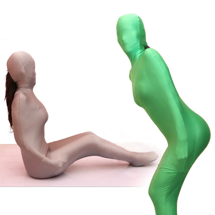 (MS New) унисекс костюм зентай полный плотный боди из лайкры сумка для мам