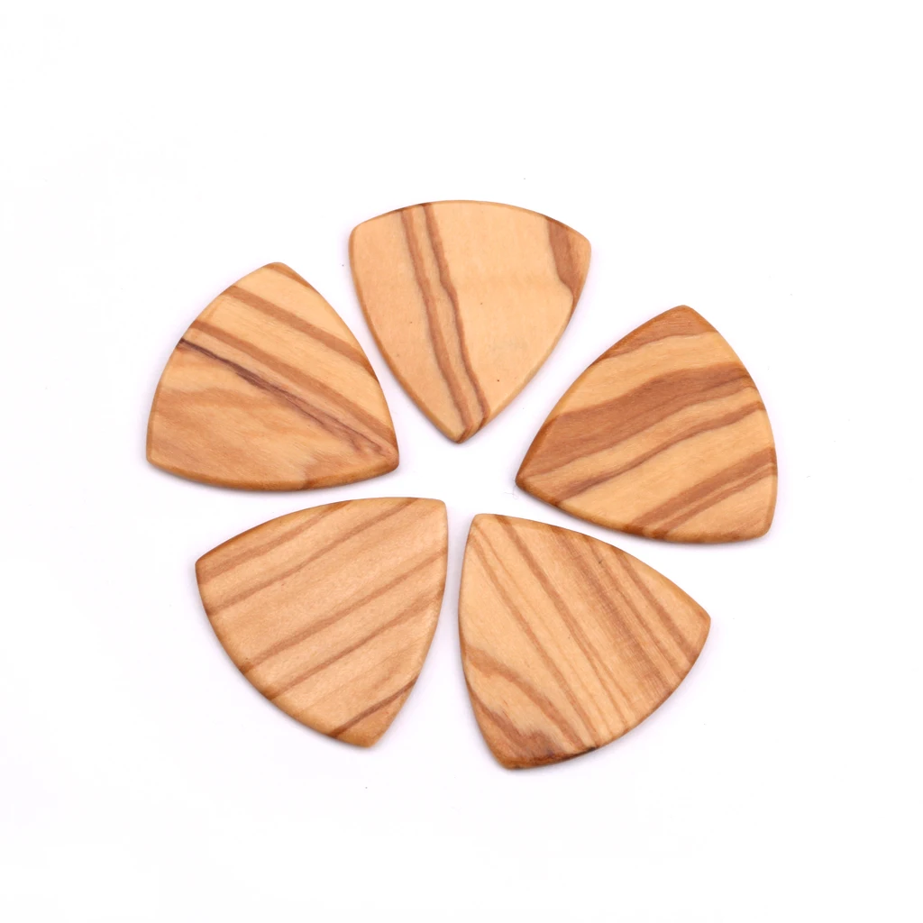 

Wood Guitar Pick Plectrum For Acoustic Electric Guitar Ukulele Bass