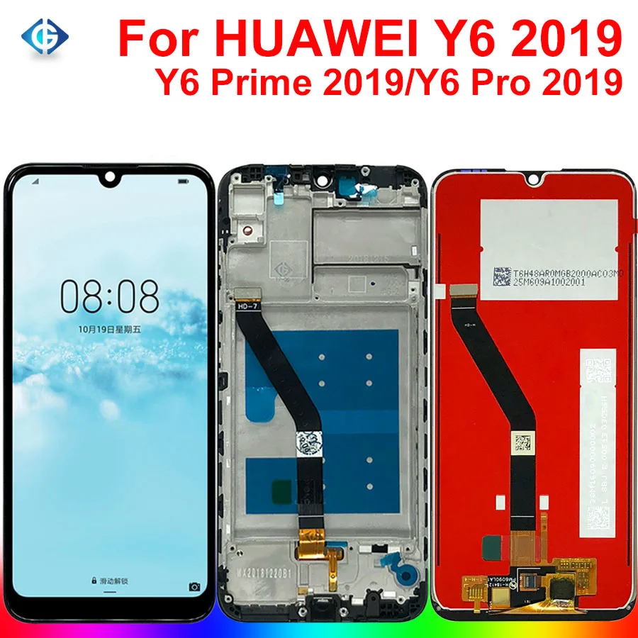 ЖК дисплей 6 09 ''для Huawei Y6 2019 Pro/Y6 Prime сенсорный экран с цифровым