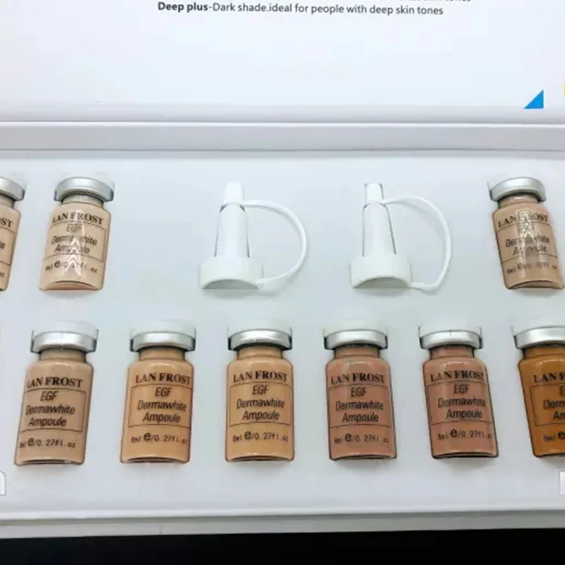 12 шт стартовый набор с микроиглами BB крем светящийся микро Дерма ручка осветление отбеливание Уход за лицом Жидкий тональный крем