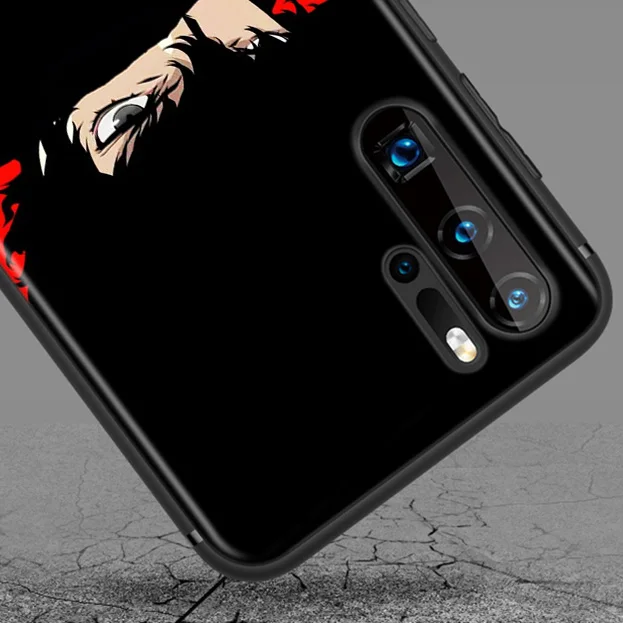 

Hot Anime Persona 5 Game For Huawei P50 P40 P30 P20 P10 P9 P8 Lite Mini E 5G Pro Plus Black Phone Case