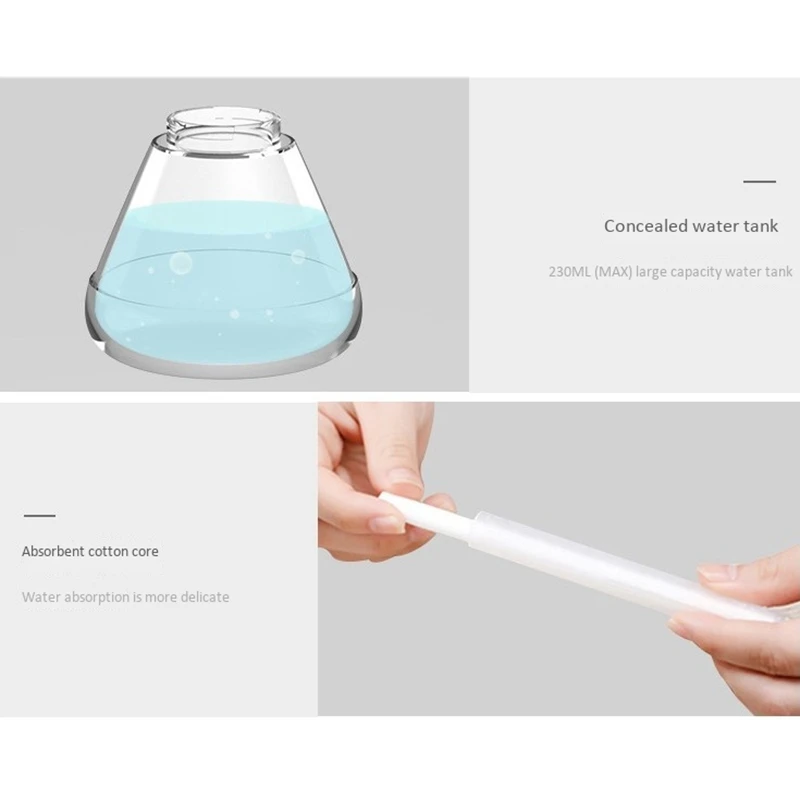 

Electric Aroma Air Diffuser Mobile Phone Wireless Charging Air Humidifier Essential Oil Aromatherapy Cool Mist Maker