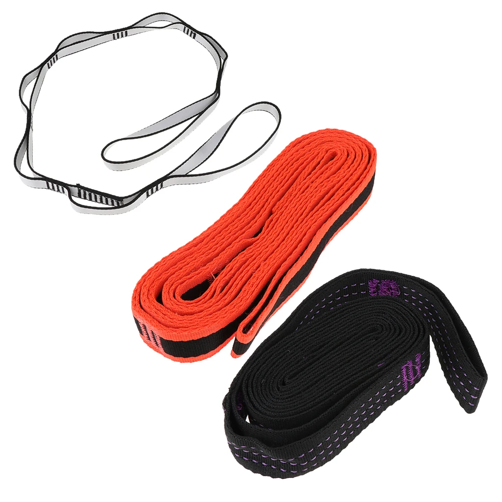 

Strong Aerial Yoga Hammock Extension Strap Daisy Chain Climbing Rope Outdoor Tree Rope
