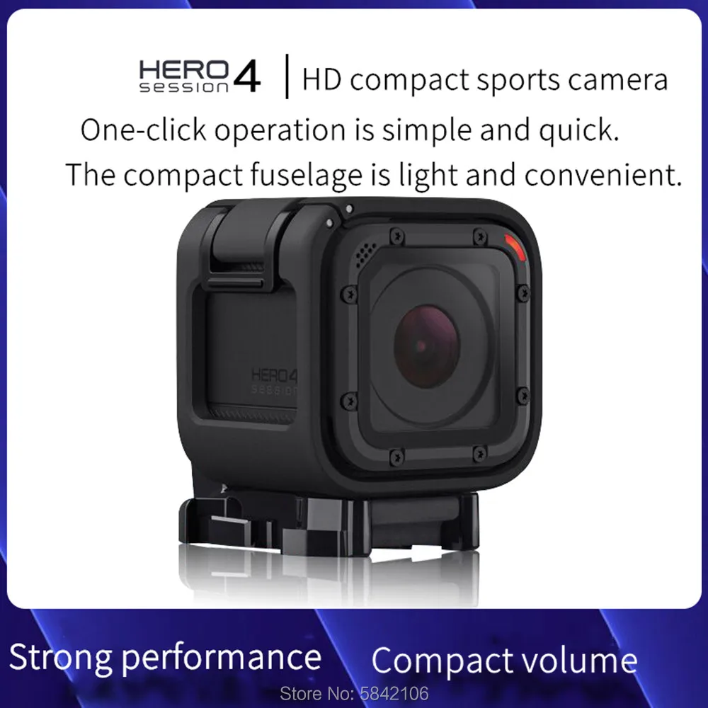 100% оригинальная Водонепроницаемая экшн Камера GoPro Hero 4 hd камера видеокамера