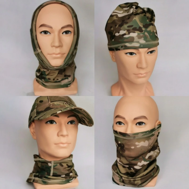 

Magic Headband Camouflage Neck Warmer Tube Face Cover Bandana Head Military Scarf Wristband Pirate Rag