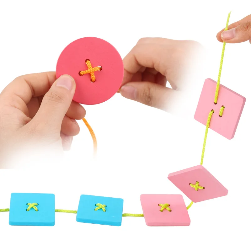 Деревянные развивающие игрушки Монтессори 40/60 шт. 2020|Игрушки для раннего