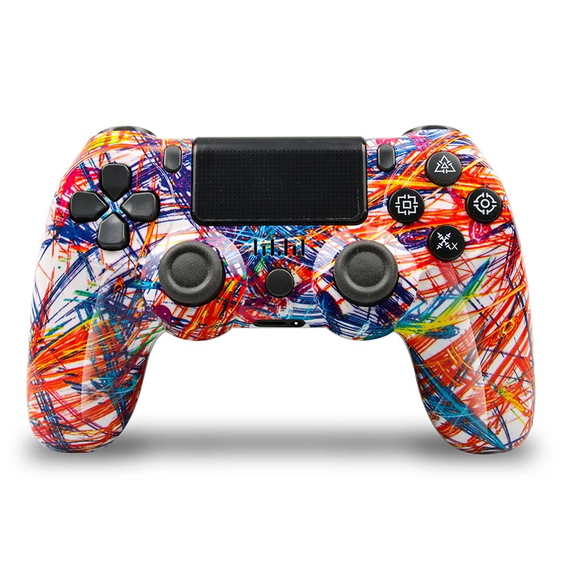 

New Gamepad Controller Six-Axis 4.0 Bluetooth Pro Wireless Vibration Games Console Joysticks For PS4 PC Phone
