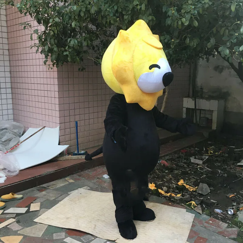 

Lion Mascot Costume Cosplay Party Game Dress Outfit Advertising Halloween Adult Factory Wholesale + Free Postage