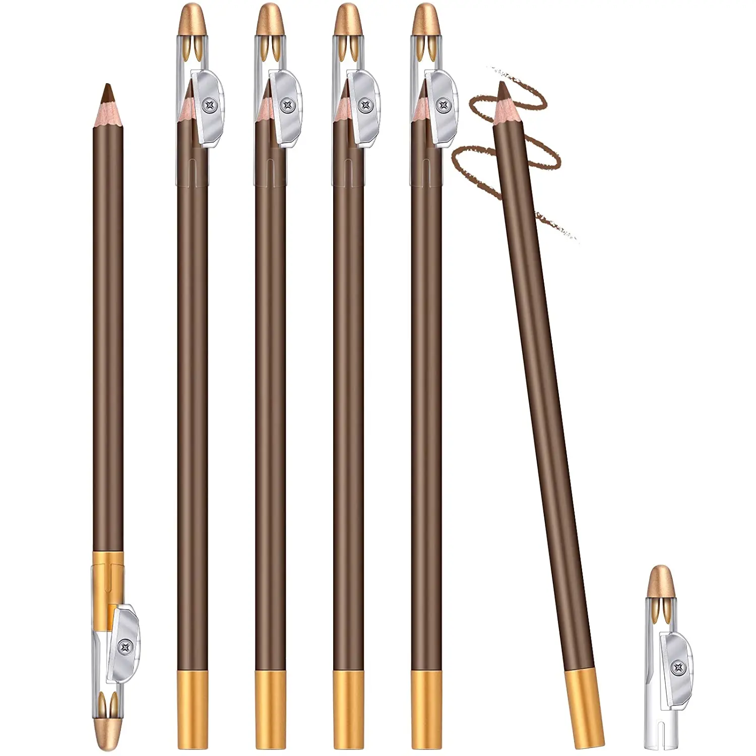 

1 шт. Водонепроницаемый длительный передового опыта бровей мягких штрихов карандаш-подводка для глаз Красота, для макияжа глаз инструменты ...