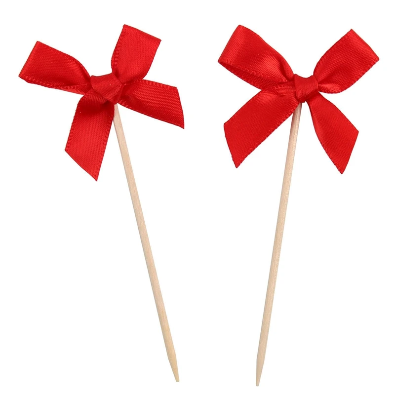 12pcsred bow 10 шт. золотая корона для капкейков, топперы для принцесс, украшения для дня рождения, Детские принадлежности для мальчиков и девочек - Цвет: 12pcsred bow