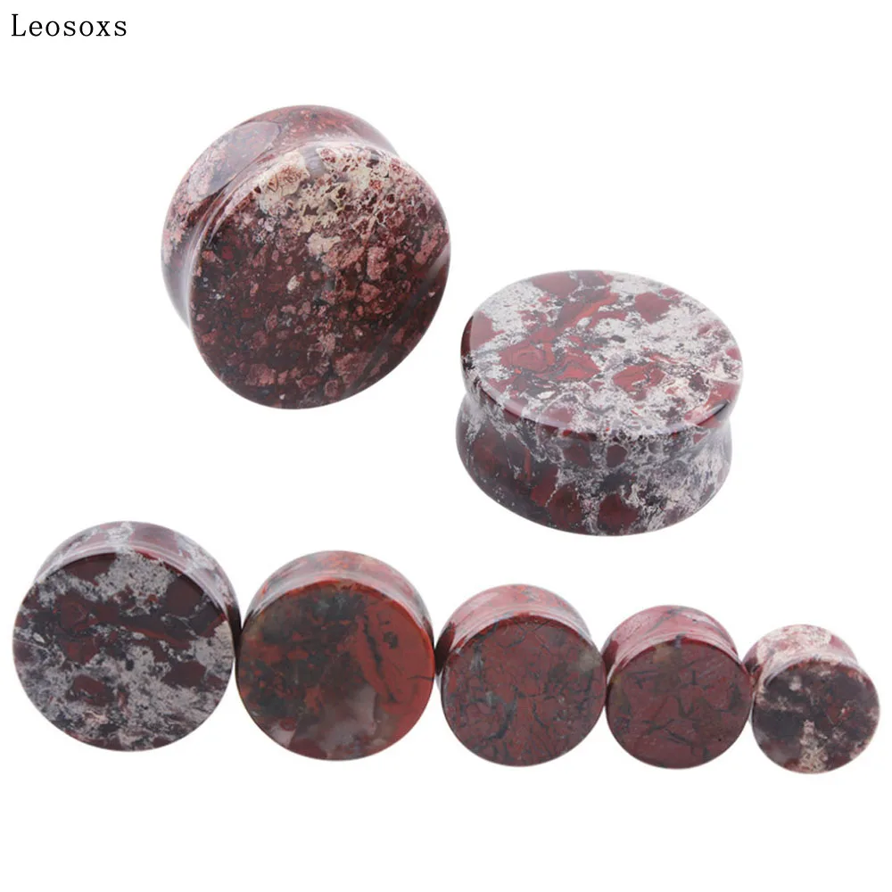

Leosoxs 2pcs Hot Selling Soapstone Ear Amplifier Natural Stone Ear Pinna Exquisite Piercing Jewelry