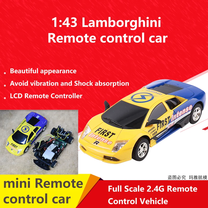 Mayatech 1:43 Lamborghini 2 4G полнопропорциональный пульт дистанционного управления