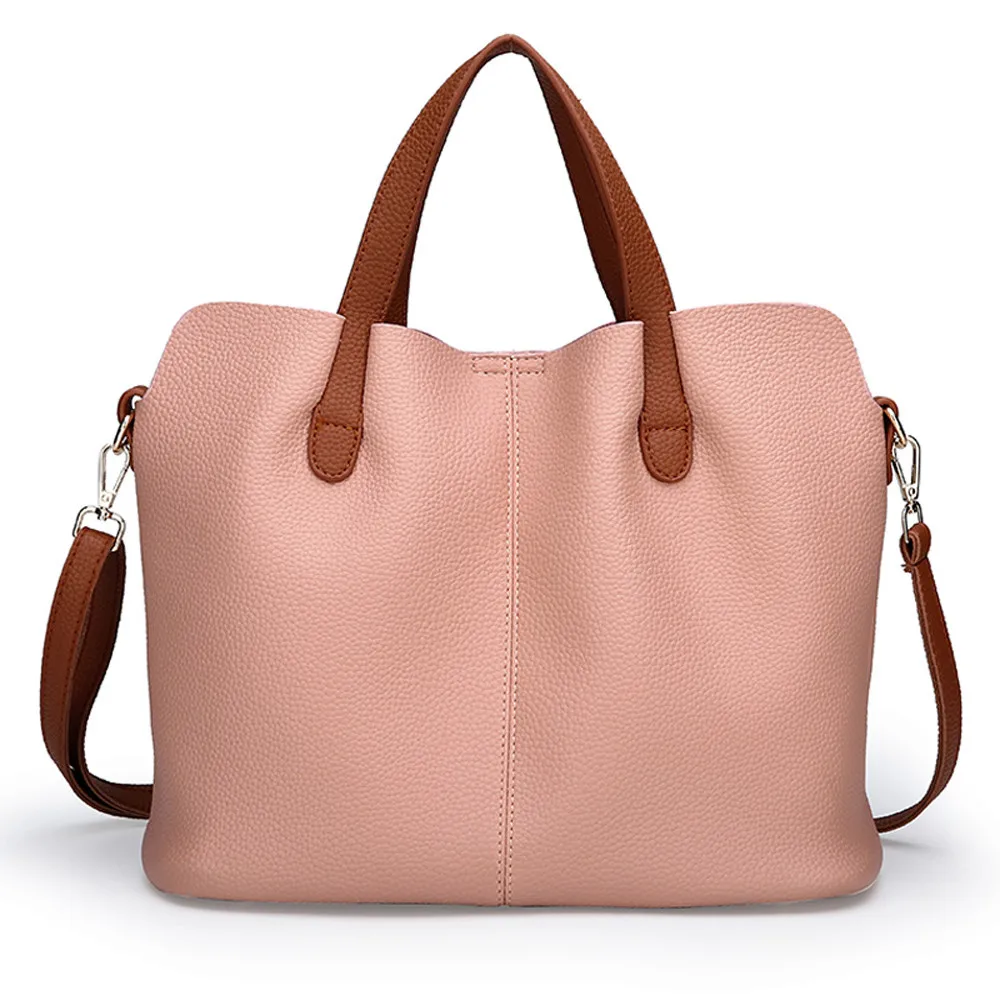 Женская сумка модная кожаная однотонная сумка через плечо на молнии на плечо Bolsa Feminina сумки Прямая Bolso Mujer# YL5