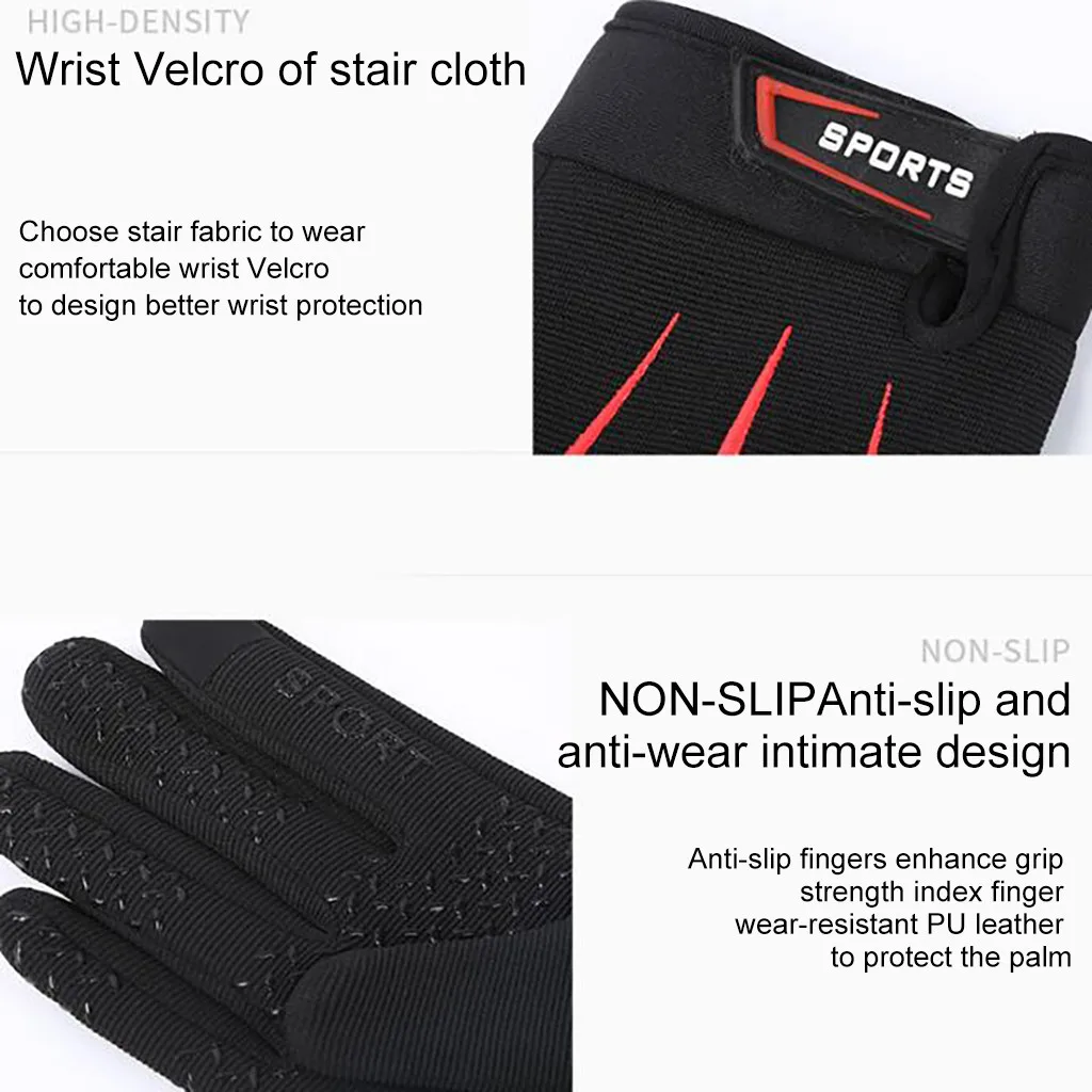 Зимние лыжные Мотоциклетные Перчатки 40 ° водонепроницаемые для мотоциклистов