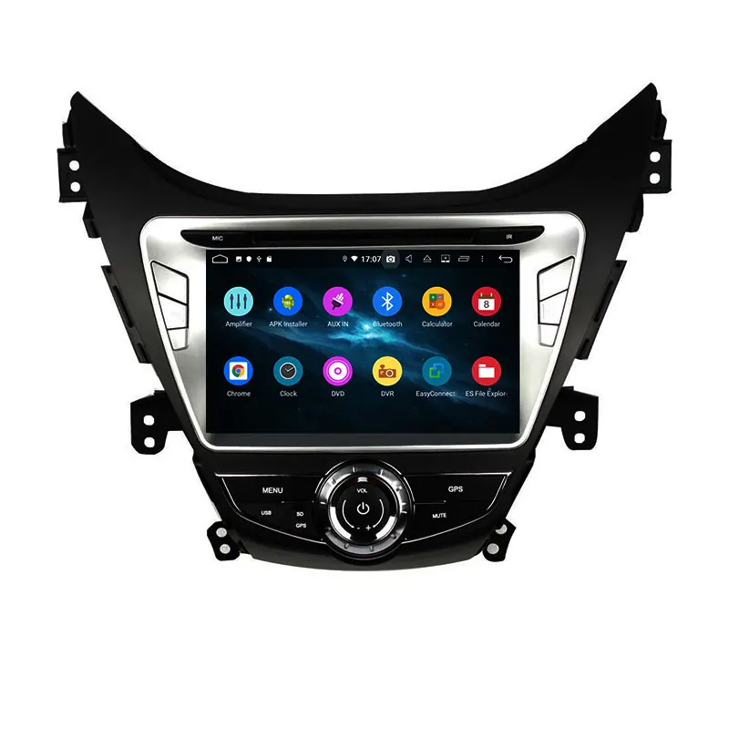 Автомобильная магнитола 8 дюймов Android 9 0 для Hyundai Elantra Avante I35 2011 2013 DVD плеер 6 ядер