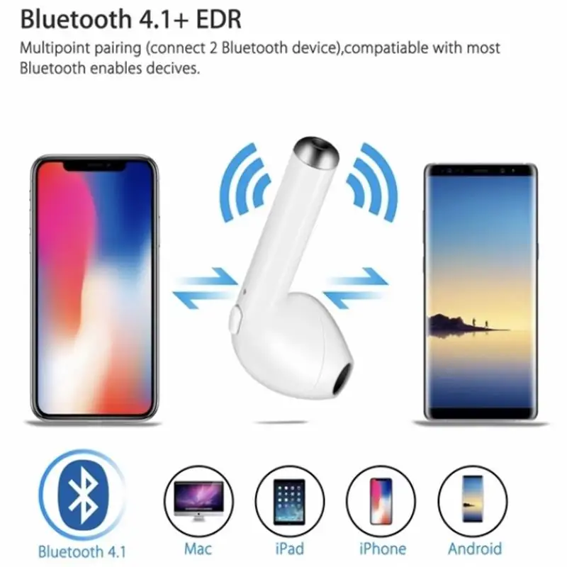 Новая мода i11 5,0 беспроводные Bluetooth наушники с зарядным устройством